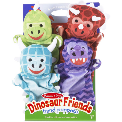 Dinosaur Friends Hand Puppets