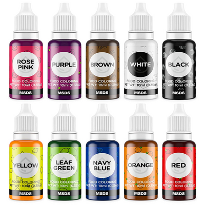 Liquid Food Coloring Set