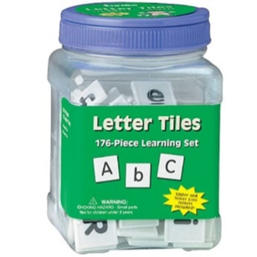Tub of Letter Tiles