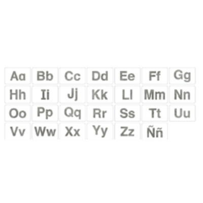 Magnetic Letter Cards