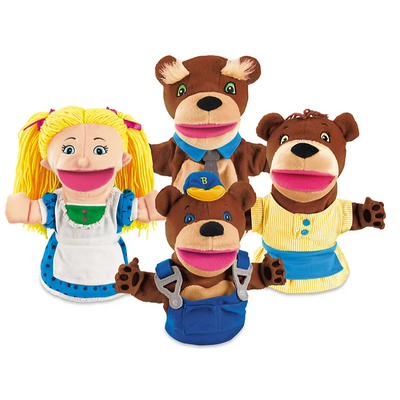Goldilocks and the Three Bears Puppets