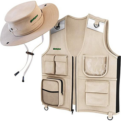 Kids Explorer Vest and Hat
