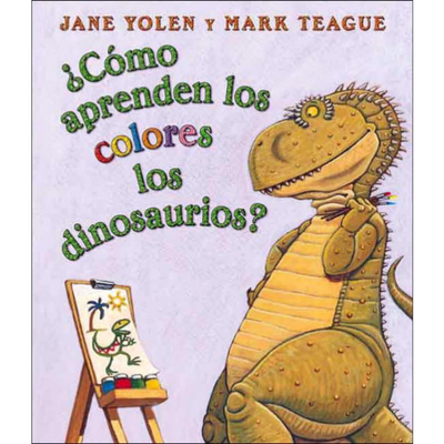 ¿Cómo aprenden los colores los dinosaurios?