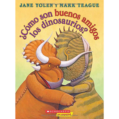¿Cómo son buenos amigos los dinosaurios?