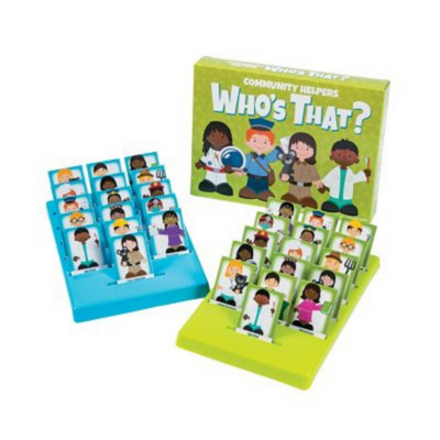 Community Helpers Who's That? Game