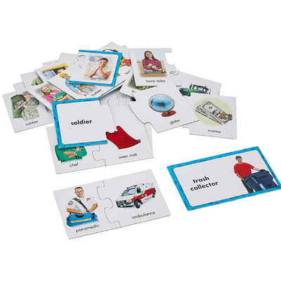 Community Helpers Puzzle Cards