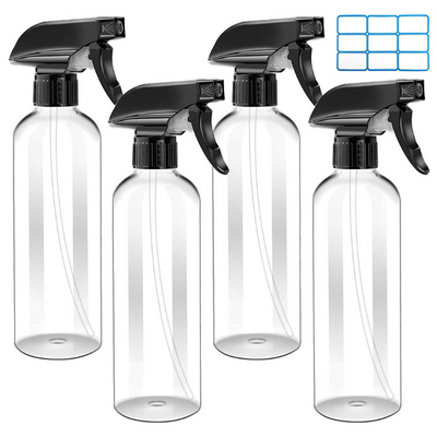 Clear Spray Bottles
