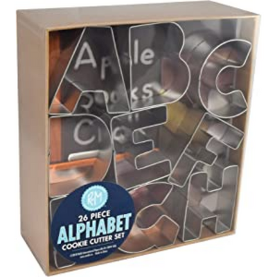 Alphabet Cookie Cutters