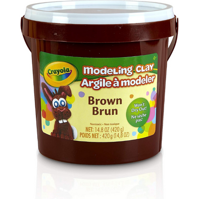 Brown Modeling Clay