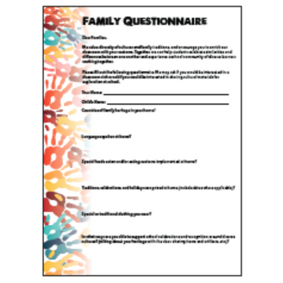 Family Questionnaire