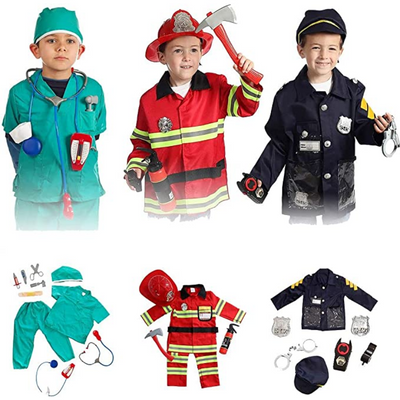 Firefighter, Police, Doctor Costumes