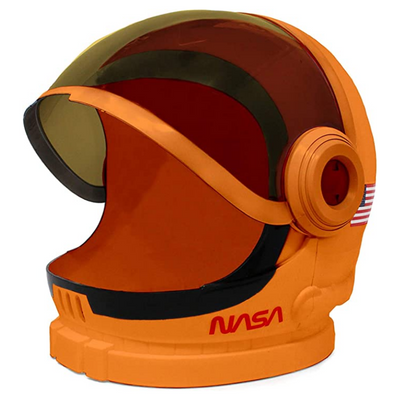 Orange Space Helmet