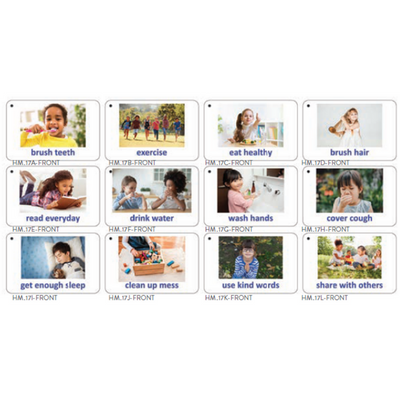 Good Hygiene Cards in English