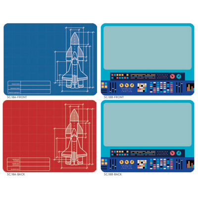 Mission Control Graphic Mats
