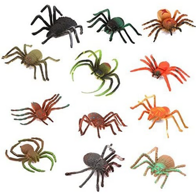 Plastic Toy Spiders