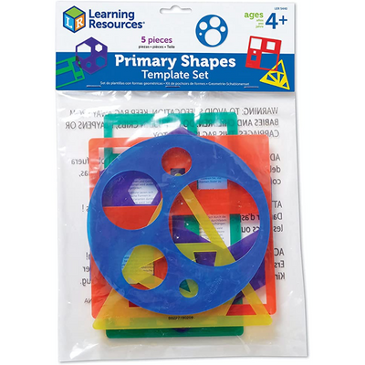 Primary Shapes Template Set