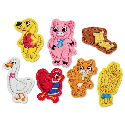 Little Red Hen Storytelling Puppets