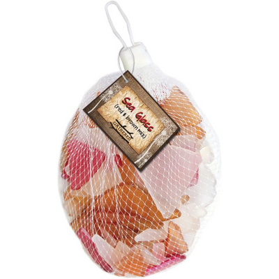 Sea Glass Red & Brown