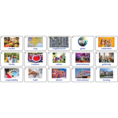 Word Bank Cards in English