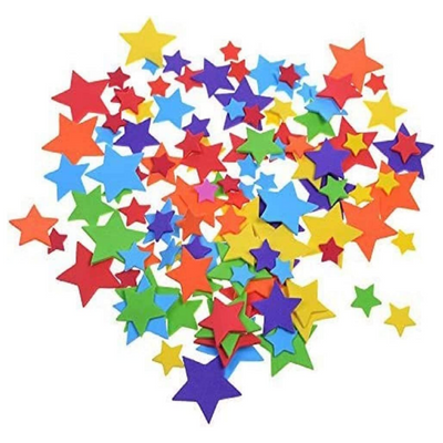 Foam Star Stickers