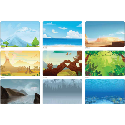 Dino Landscape Boards