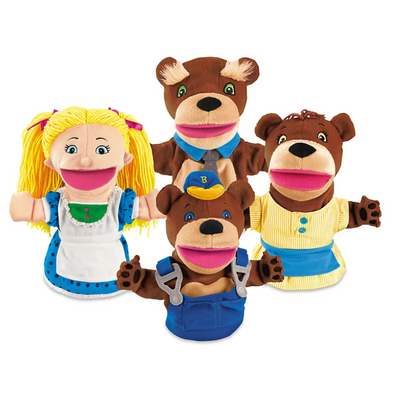Goldilocks & the Three Bears Puppet Set